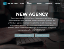 Tablet Screenshot of newagency-dz.com